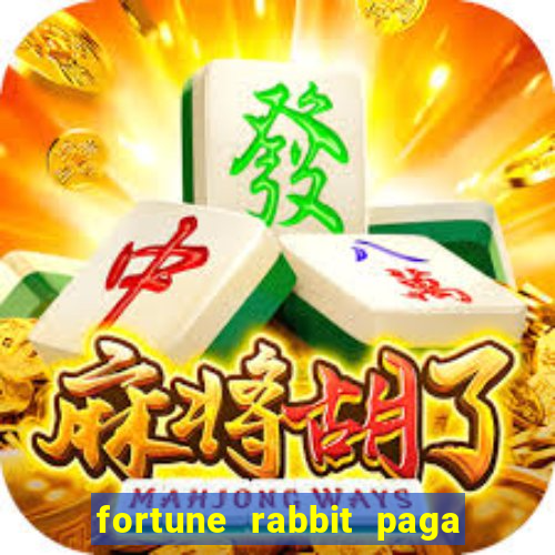 fortune rabbit paga mesmo Informational